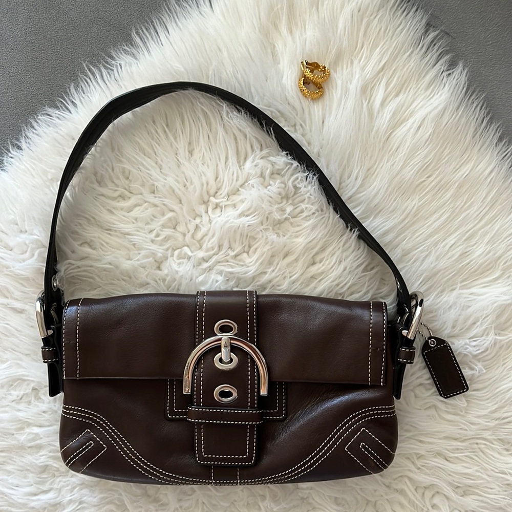 Coach Soho bag genuine leather
